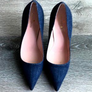 Kate Spade - Denim Licorice Pumps - NEW - Size 8